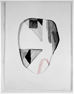 <i>Lap #4</i>, 2018
<em>Silbergelatine Handabzug auf Barytpapier 
handkoloriert</em>
30,5 x 24 cm