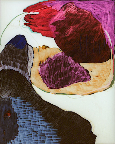 <i>Bear</i>, 2021<br />
<em>Analoger C-Print vom Dia</em><br />
25 x 20 cm