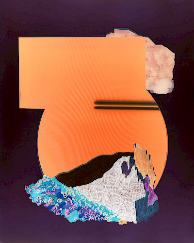 <i>Sakura</i>, 2021<br />
<em>Analoger C-Print vom Dia</em><br />
190 x 150 cm