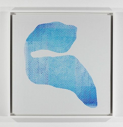 <i>Polkadots #1</i>, 2018/24<br />
<em>Analoger C-Print, Handabzug</em><br />
54,5 x 54,5 x 4 cm